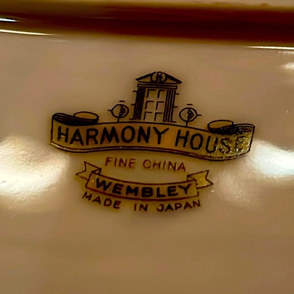 Vintage Harmony House Webley fine China made in Japan. 48 pieces - Picture 10 of 12